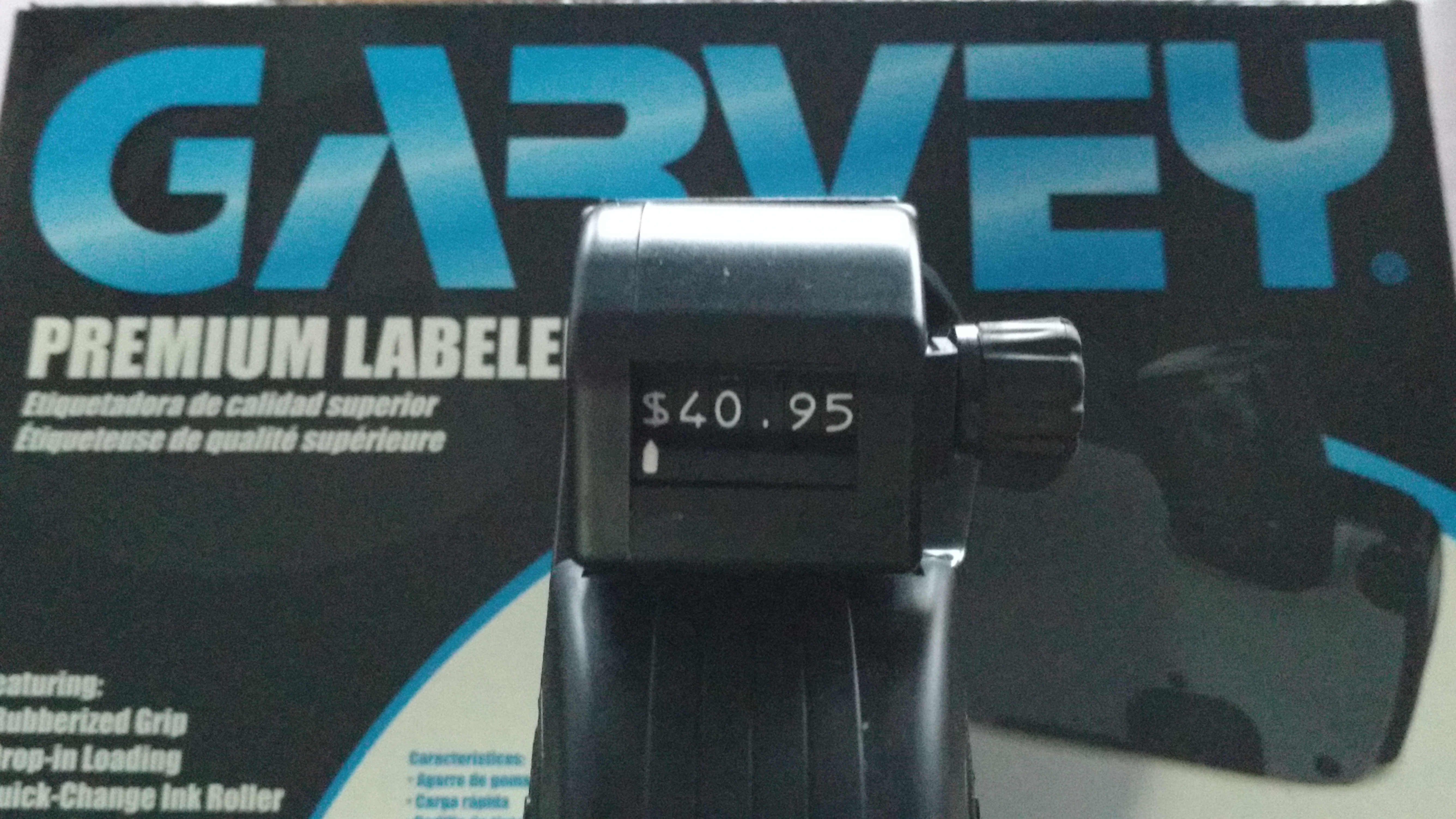 &Eacute;TIQUETEUSE GARVEY 25-6 (utilise des &eacute;tiquettes 25-16)