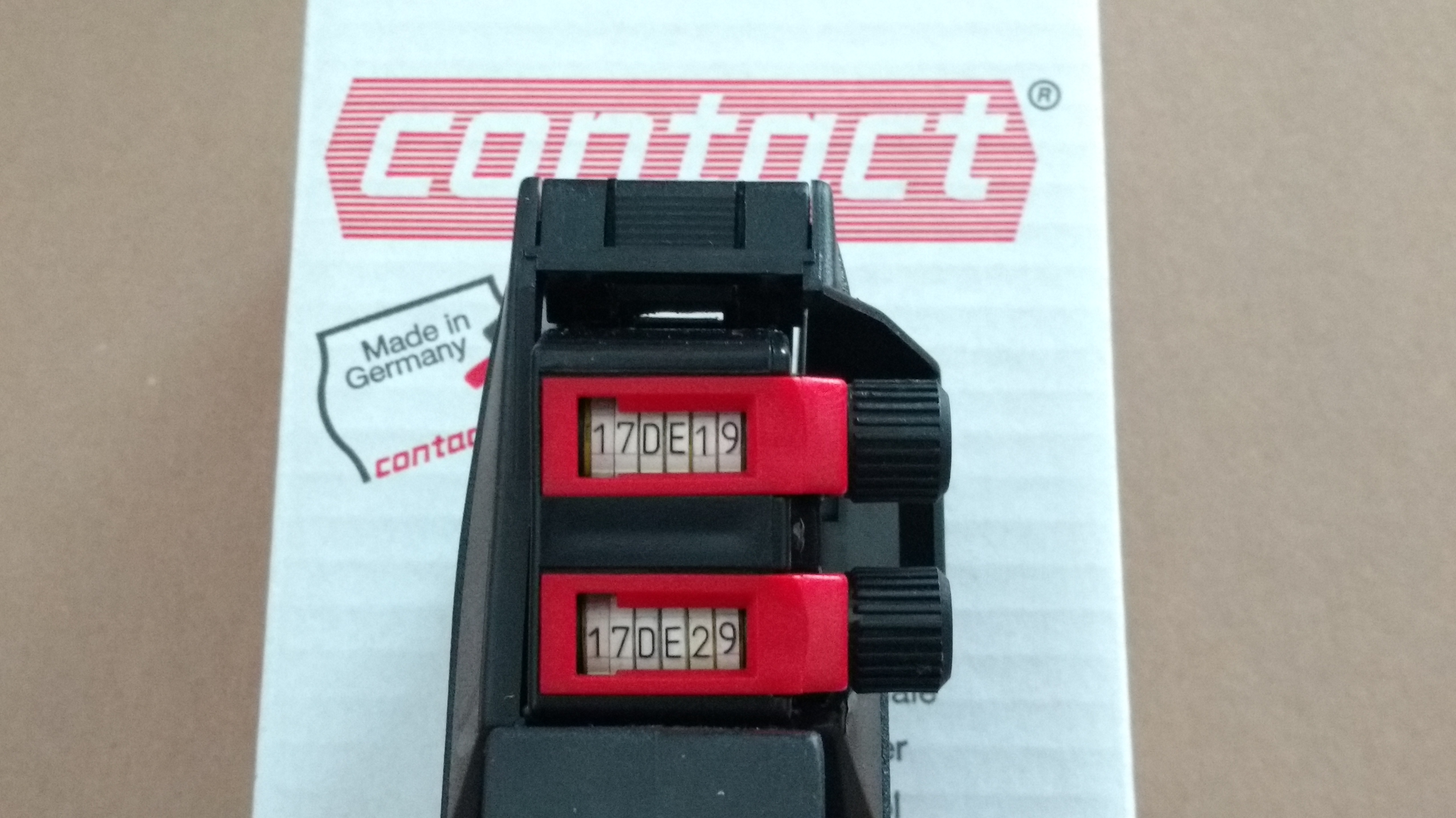 &Eacute;TIQUETEUSE CONTACT 22-66 MEILLEUR AVANT/ MEILLEUR AVANT (utilise des &eacute;tiquettes 22-16)