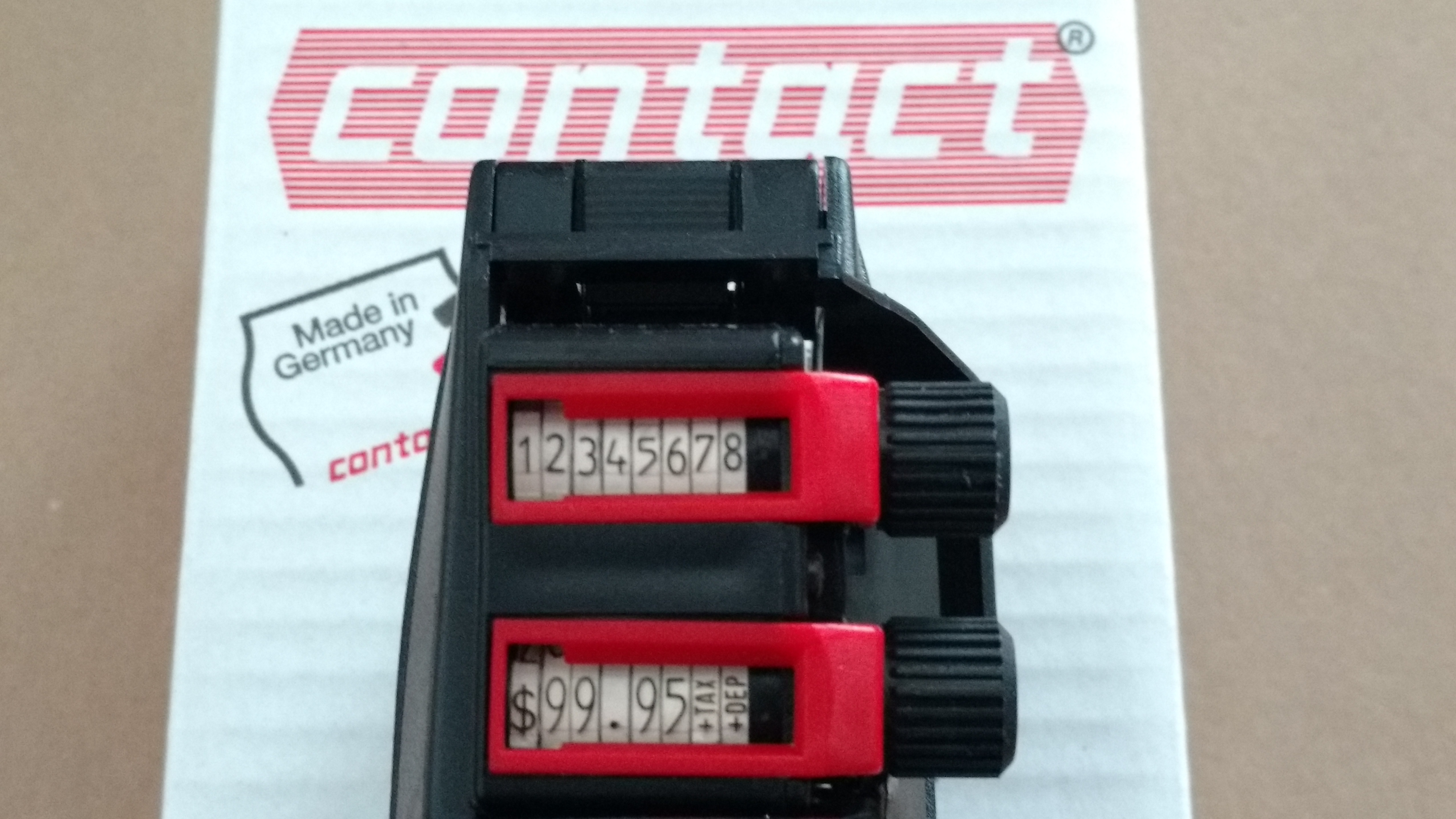 &Eacute;TIQUETEUSE CONTACT 22-88 (utilise des &eacute;tiquettes 22-16)