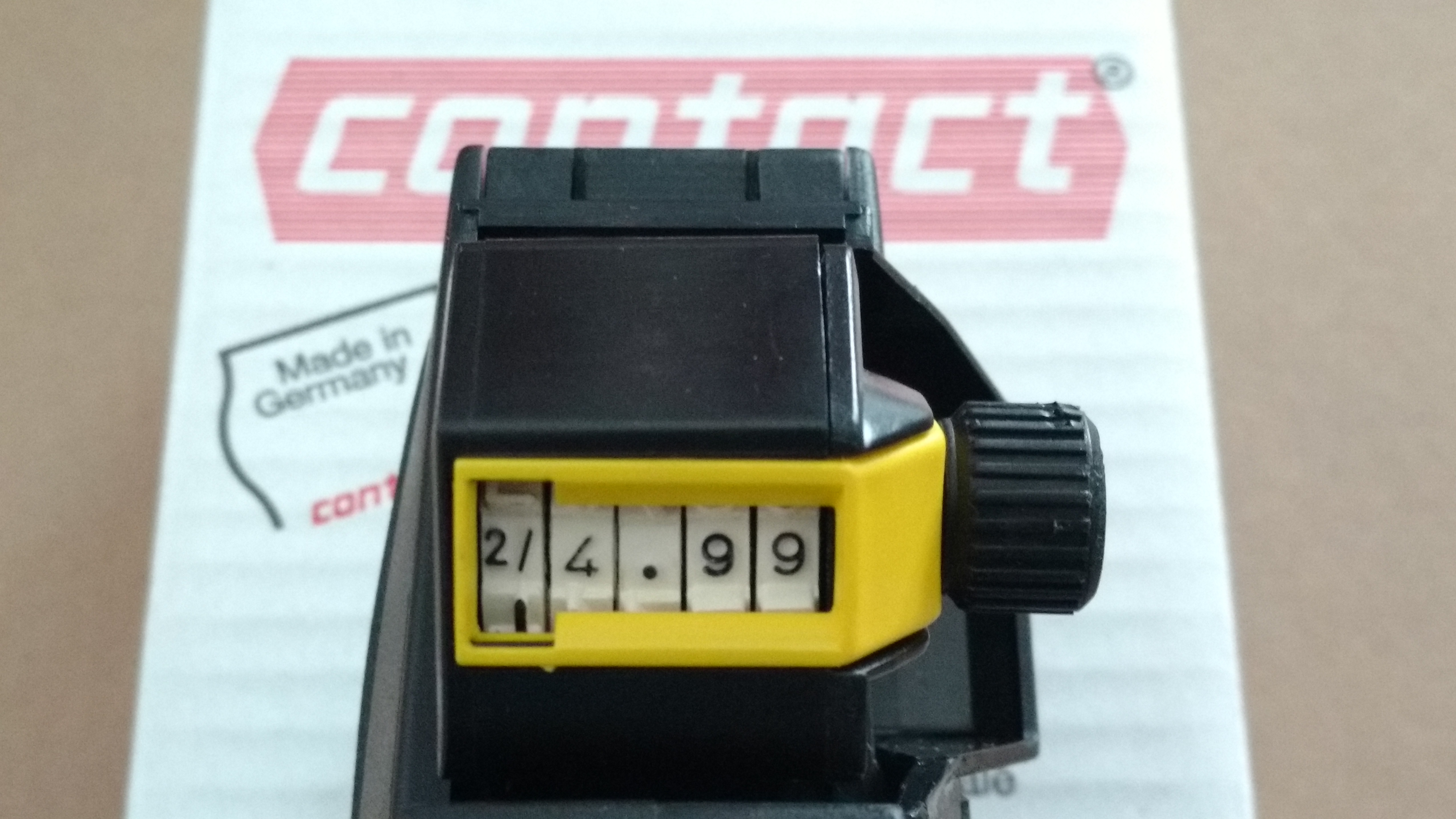 &Eacute;TIQUETEUSE CONTACT 25-5 (utilise des &eacute;tiquettes 25-16)